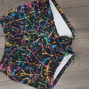 Soffe Paint Splatter Print shorts